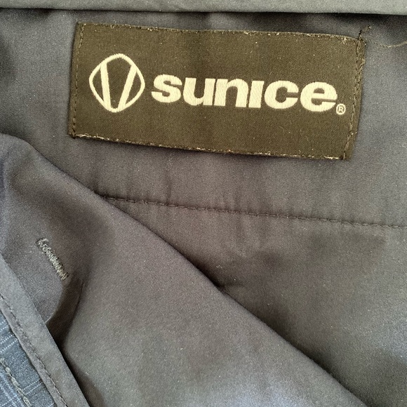 Sunice Navy Plaid Golf Shorts - Picture 3 of 6